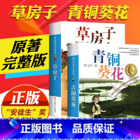 青铜葵花+草房子[全2册] [正版]青铜葵花草房子曹文轩 江苏少年儿童出版社 原著纯美小说系列儿童文学青少年版 四五六年