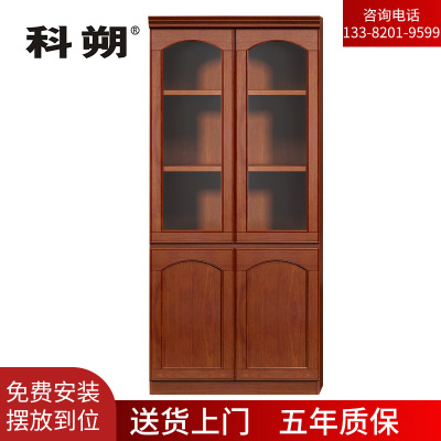 科朔 文件柜两门柜资料柜 办公文件柜 职员书柜 油漆办公柜KSHS48