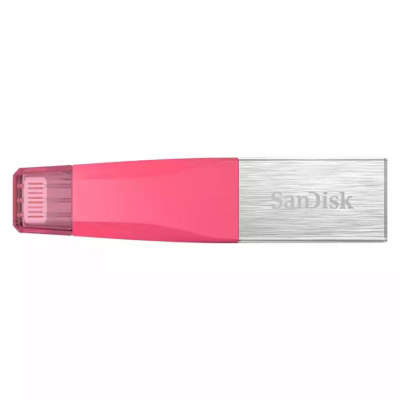闪迪（SanDisk）128G欣享苹果手机U盘MFI认证iPhoneU盘粉色