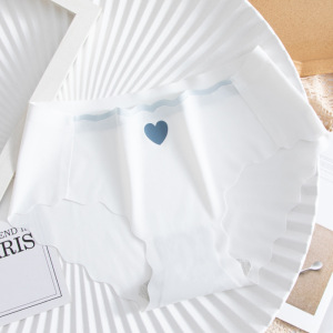 无痕内裤ZK中山内裤一片式可爱少女内裤纯棉档冰丝内裤三角裤