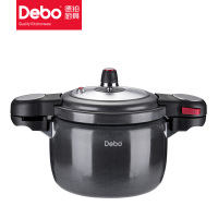 德铂 铂特高压锅合金压力锅燃气电磁炉通用 DEP-828 黑色4.5L 20cm 单位:个
