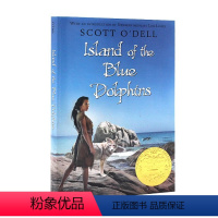 蓝色海豚岛 [正版]蓝色海豚岛英文原版小说 Island of the Blue Dolphins 纽伯瑞金奖安徒生奖