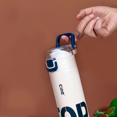 希乐Cille316不锈钢保温杯男女士户外运动简约便携大容量杯子办公泡茶杯