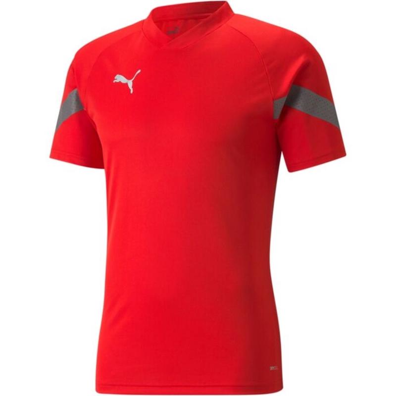 彪马(Puma)男士运动训练服短袖压缩透气吸汗速干修身PUMA团队比赛