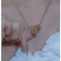 小蛮腰项链女锁骨链钛钢不掉色夏季轻奢小众设计感装饰配饰颈链子送女朋友老婆情人节七夕生日礼物