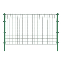 区南 护栏网 防护栅栏围栏网 丝径5mm高1.8*3m 套