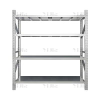 翌嘉 不锈钢货架304材质四层仓储货架 200*50*200cm/500kg主架