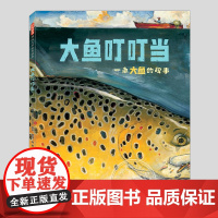 大鱼叮叮当一条大鱼的故事(正版硬壳精装)大卫香农,奇幻儿童绘本3三-4-5到6岁以上幼儿园大中小班孩子早教阅读睡前故事图
