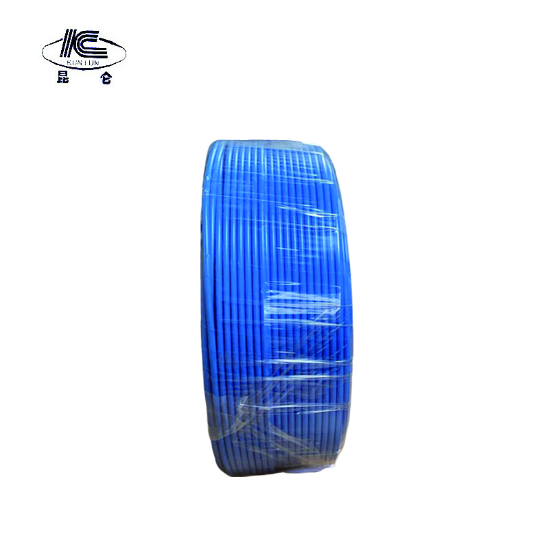 昆仑 电线450/750v ZR-BV10平方 蓝 /卷