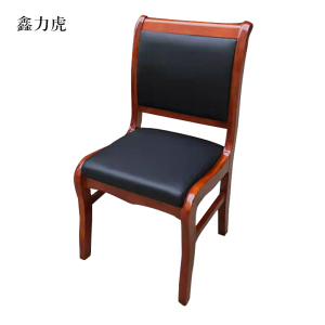 鑫力虎会议椅现代椅子皮面靠背椅无扶手