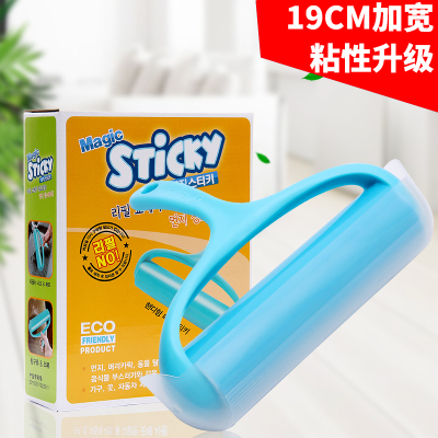 超宽19厘米可水洗粘毛器粘毛滚筒除尘滚宠物粘毛刷除尘器清洁滚筒_15