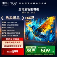 雷鸟雀5SE 24款 32英寸全高清智能网络语音防蓝光平板电视机32F185C-A