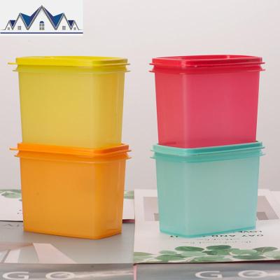 叠叠高800ml密封零食收纳盒 厨房干货储藏保鲜调料罐 三维工匠