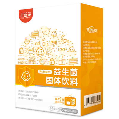 安琪纽特开智星益生菌婴幼儿可食用菌株儿童宝宝肠道转奶2g*20袋