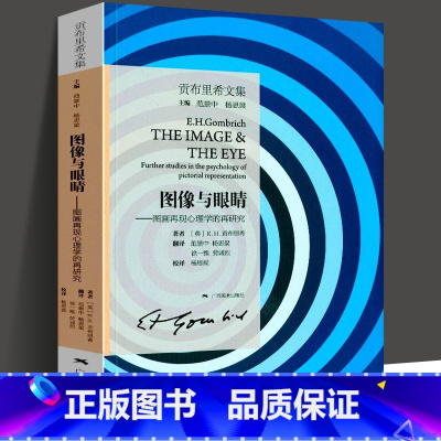 [正版]图像与眼睛(图画再现心理学的再研究) 贡布里希文集 人文科学 艺术美术史艺术理论书 艺术与错觉 艺术的故事同作