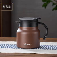 捷安玺保温壶家用闷茶壶800ml咖啡色