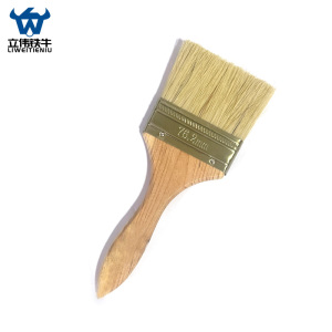 立伟铁牛扁油刷/油漆刷75mm 把