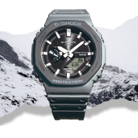 CASIO旗舰店卡西欧手表男款G-SHOCK限量八角橡树太阳能蓝牙手表男士腕表石英表男 日韩腕表GA-B2100LUU