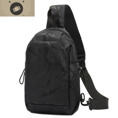 男士胸包2019新款时尚潮牌男包包单肩斜挎包大容量休闲男式小背包艾狄伊娃斜挎包男