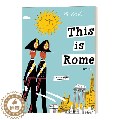 [醉染正版]THIS IS系列 这里是罗马 精装 This Is Rome 米先生的世界旅游绘本 英文原版儿童科普百科