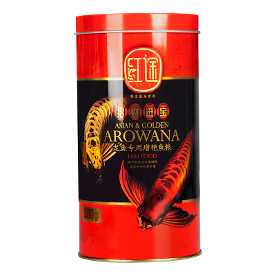 龙鱼专用饲料小蛙鱼食增色金银红龙鱼饲料红途上浮鱼食颗粒