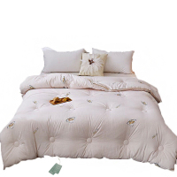 绵族世家(mianzushijia) MZSJ2684 尺寸1.5*2m 重量3kg 海岛棉系列羽丝棉被 (单位:床)