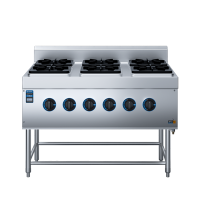 汇泉商用六头煲仔炉 SPTT4.5/27A-B 240W大功率智能控温设计