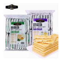 趣园奶盐味苏打饼干420g*3