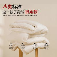 A类软糯糯30%大豆纤维春秋被子家用加厚保暖冬被单双人四季棉被芯