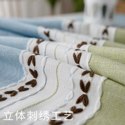 家柏饰(CORATED)北欧桌布布艺棉麻小清新餐桌布家用长方形茶几防水台布风