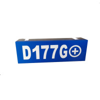 ZHE YAO DEVELOPMENT 轨道铭牌 320*80mm 个