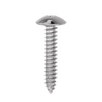 中锦科技 304不锈钢十字大扁头自攻螺钉 M6*90[5个]包
