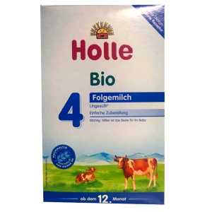 [德国直邮免邮包税8盒]德国凯莉泓乐(Holle)婴幼儿有机奶粉4段1-2岁;2-3岁;3岁以上(1岁以上)600g