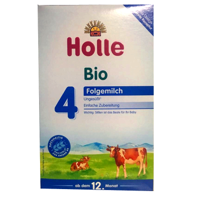 [德国直邮免邮包税8盒]德国凯莉泓乐(Holle)婴幼儿有机奶粉4段1-2岁;2-3岁;3岁以上(1岁以上)600g