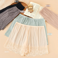 冰丝防走光中腰显瘦女士安全裤内外可穿居家女三分打底裤夏季薄款