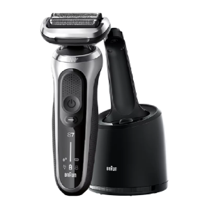 博朗(BRAUN)剃须刀雷霆7系7200cc高端进口电动刮胡刀智能清洁生日礼物