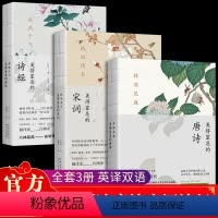 [正版]全套3册 美得窒息的唐诗宋词诗经 许渊冲经典英译双语 林深见鹿 燕燕于飞 纸短情长 中国诗词大会古诗词大全三百