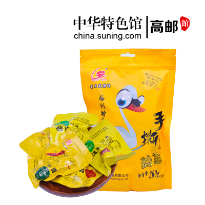 中华特色-高邮馆扬州特产手撕香辣鹅趣鹅掌鹅脖鹅翅鹅肫鹅肝鹅脯肉休闲零食华东