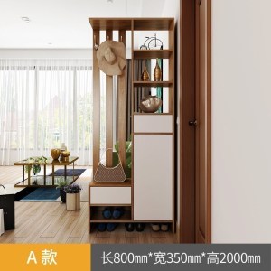 森美人进客厅餐厅玄关柜隔断柜入户鞋柜北欧多功能屏风柜厅柜间厅柜