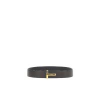 汤姆福特(Tom Ford)男士双面皮质腰带时尚简约百搭耐磨个性设计配