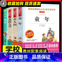[正版]高尔基四部曲母亲童年在人间我的大学高尔基的书全套自传体三部曲中小学生课外阅读书籍六年级课外书必世界经典文学读名