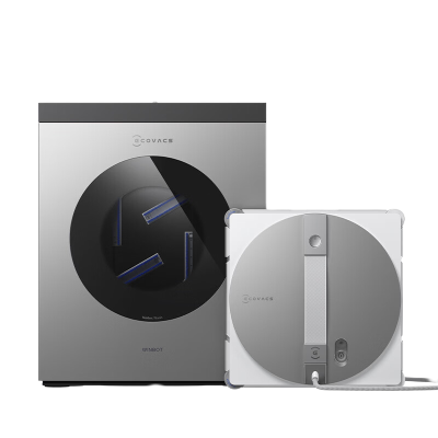 科沃斯(ECOVACS)擦窗机器人新品窗宝W3全能基站版自动擦玻璃喷水湿擦家用擦窗高层户外擦窗户擦玻璃基站洗抹布