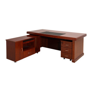 匡大办公家具油漆办公桌1.8米职员桌主管桌 B2518 胡桃色