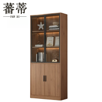 蕃蒂办公柜二门台