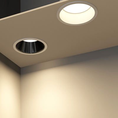 锦兆家居窄边筒灯led嵌入式孔灯天花灯防眩光极窄边框无主灯射灯三色