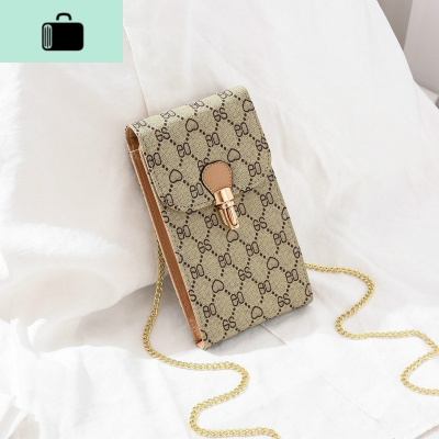 夏季百搭迷你链条手机包包女新款韩版时尚斜挎手机包女小包手机袋NEW LAKE女斜挎包