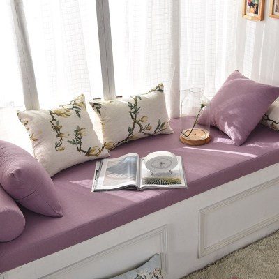 家柏饰(CORATED)高密度海绵飘窗垫窗台垫定做沙发垫北欧阳台垫榻榻米可机卡座 12号色 12cm飘窗垫