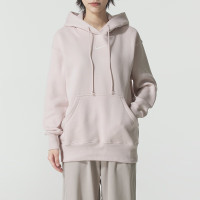 耐克(NIKE)卫衣外套女装新款加绒保暖舒适运动服防风休闲连帽套头衫DQ5861-667 ZP