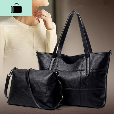 女包大包手提包2020新款百搭中年妈妈单肩包软皮大容量简约斜挎包NEW LAKE女士单肩包