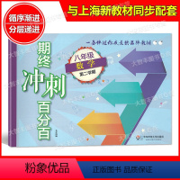 [正版]新版期终冲刺百分百 数学 八年级第二学期/8年级下 含答案 华东师范大学出版社单元卷+专题复习卷+期中期末卷